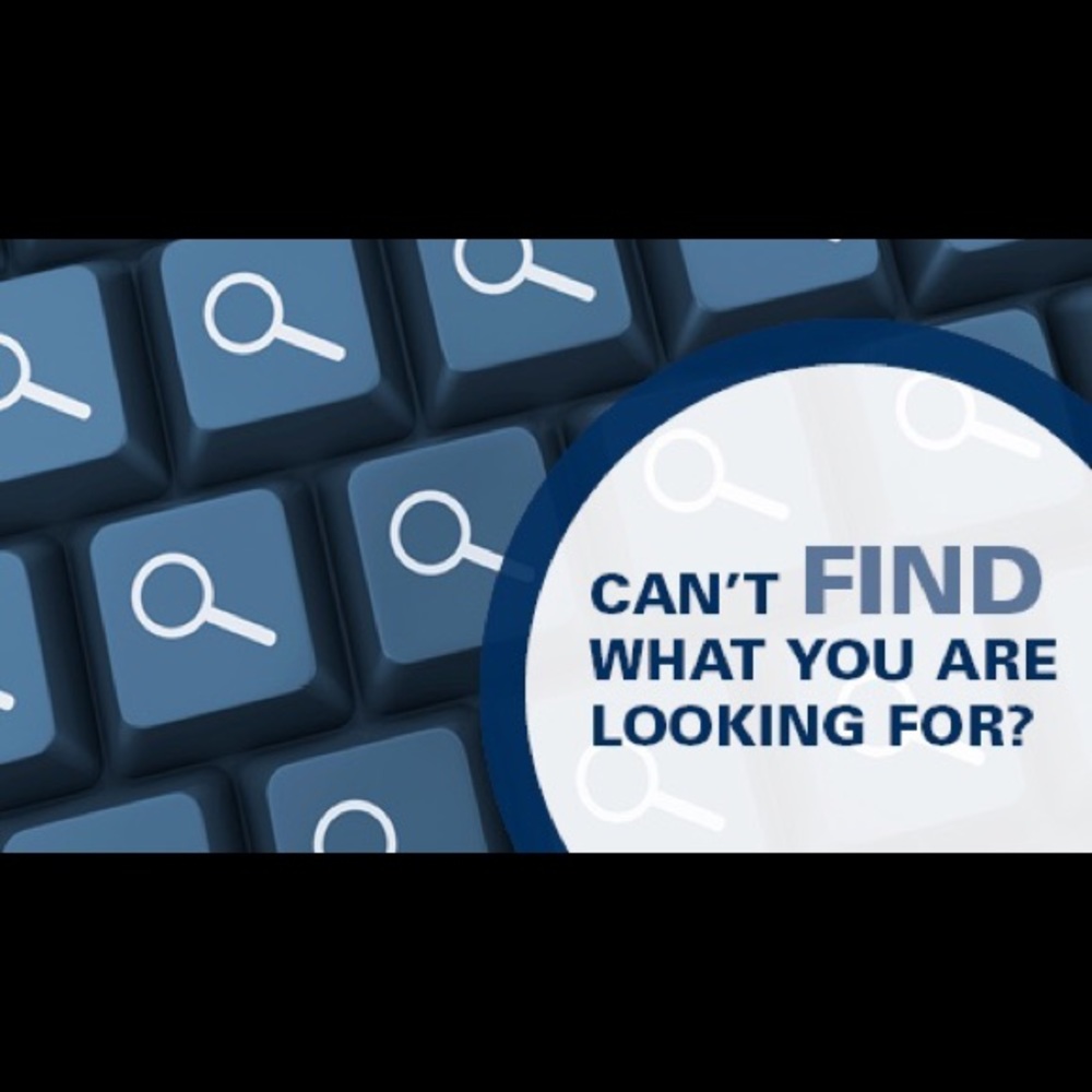 Can’t find what your looking for? Check this out!
